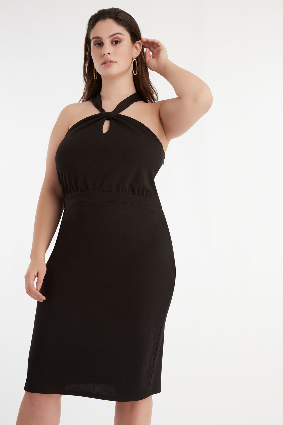 Robe avec bretelles crois&eacute;es image number 5