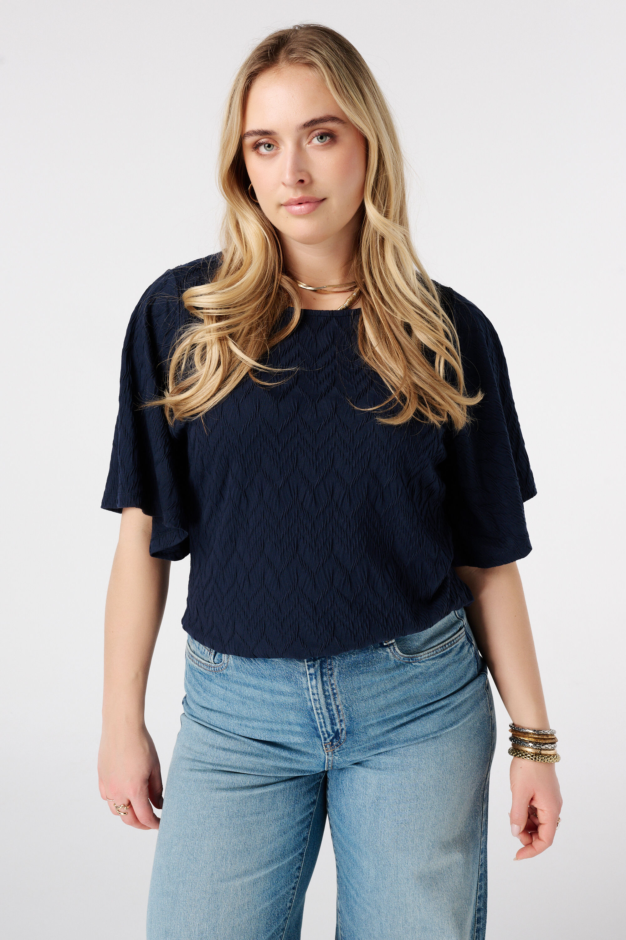 Top &agrave; encolure bateau image number 0