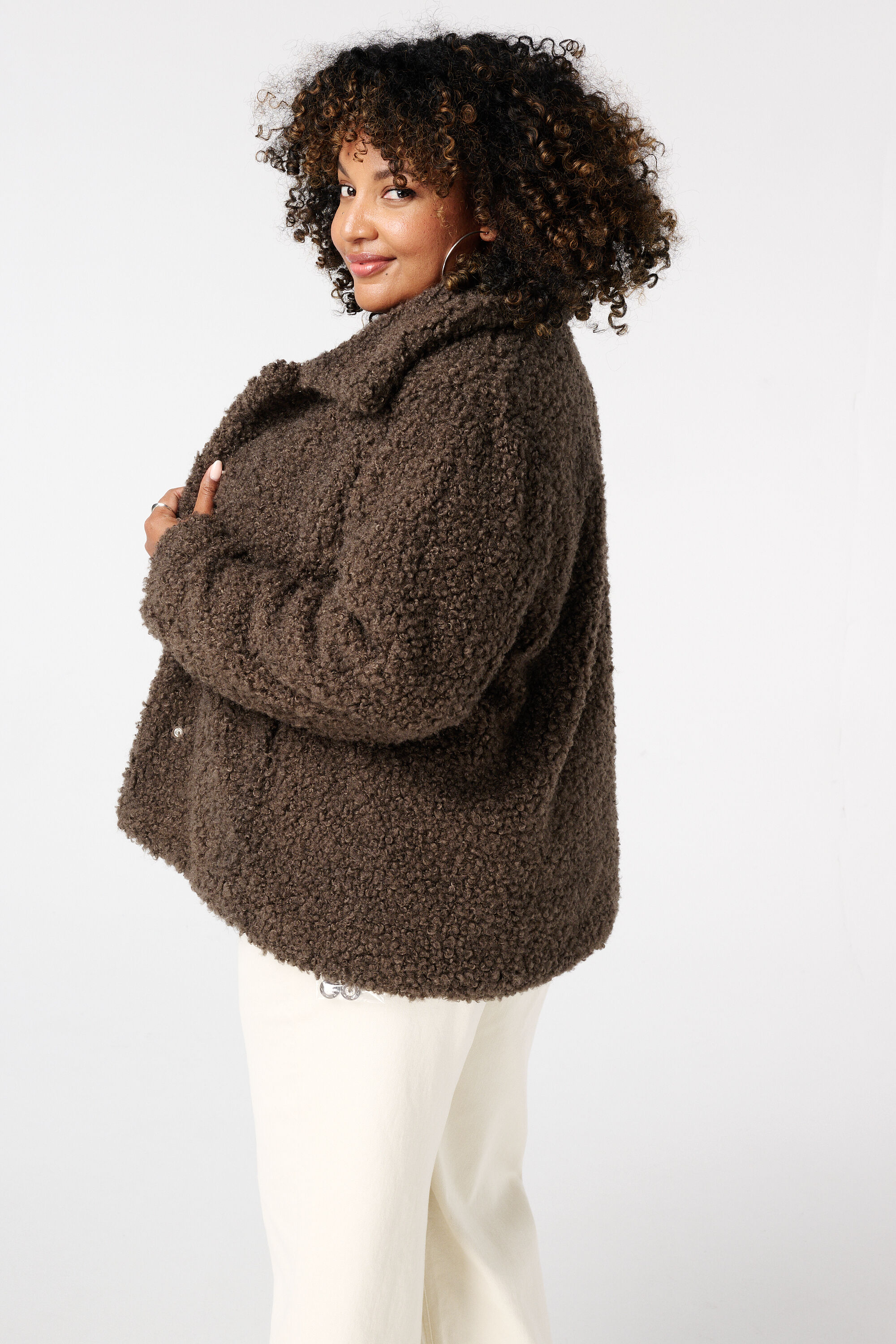 Veste douce avec boutons-pression image number 3