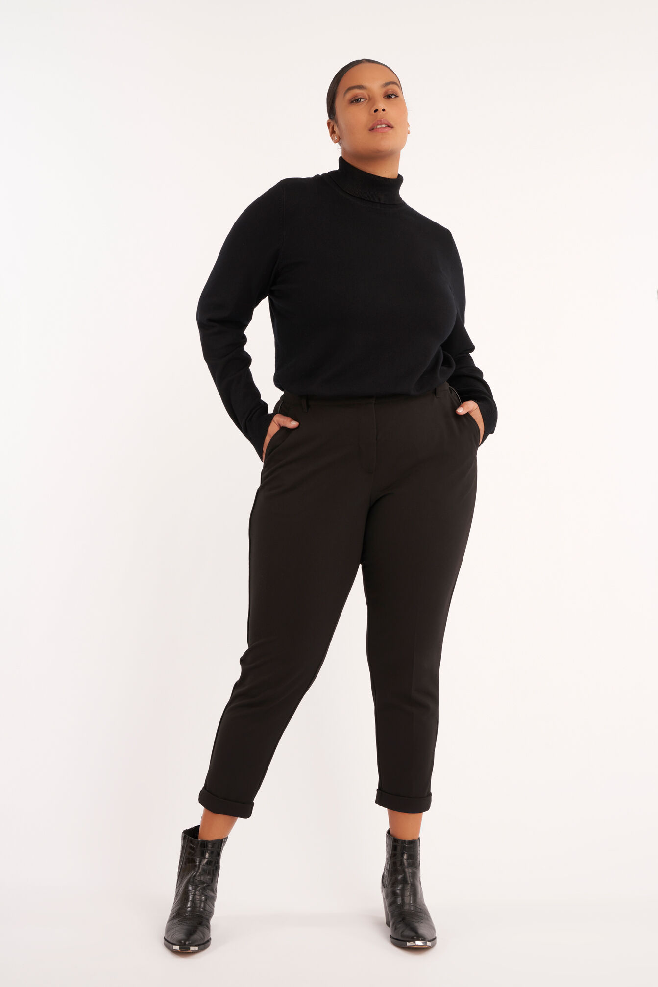 Femmes Pantalon court MS Mode