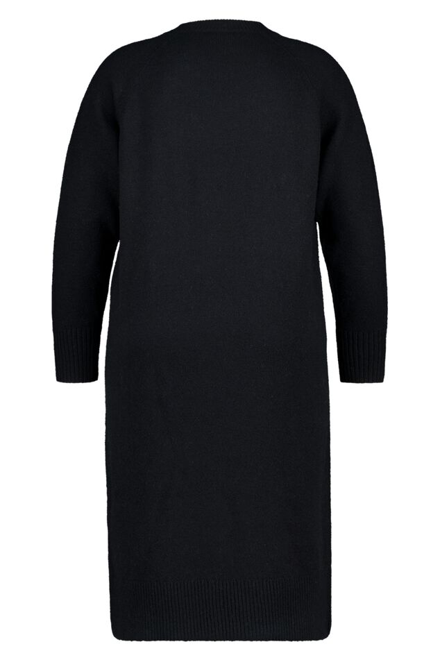 Robe midi en maille avec boutons fantaisie image number 2