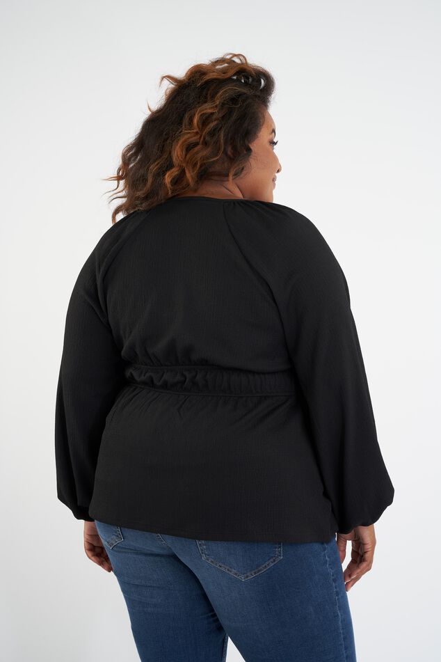 Haut portefeuille à manches bouffantes image number 3