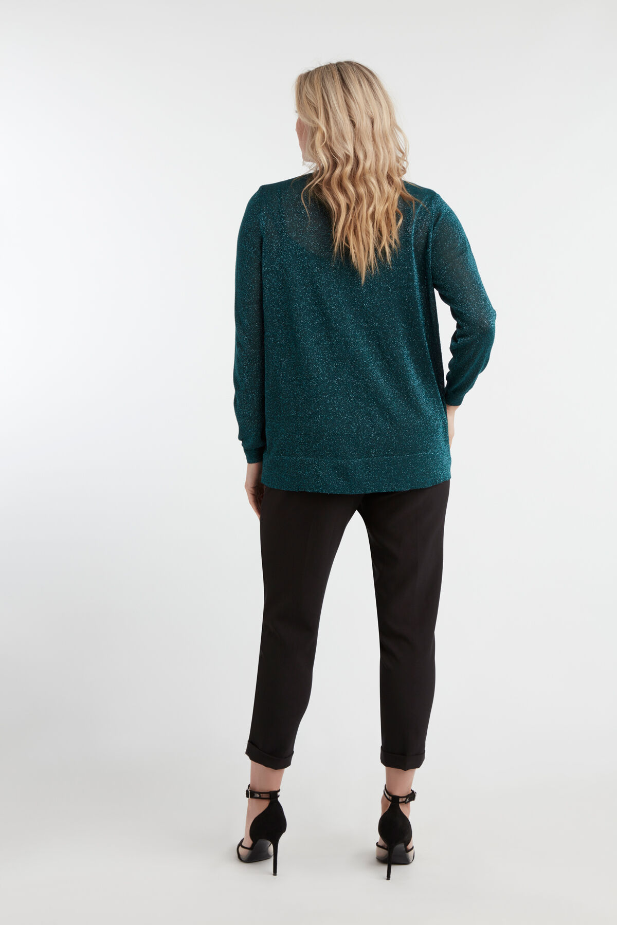 Cardigan en lurex image number 5