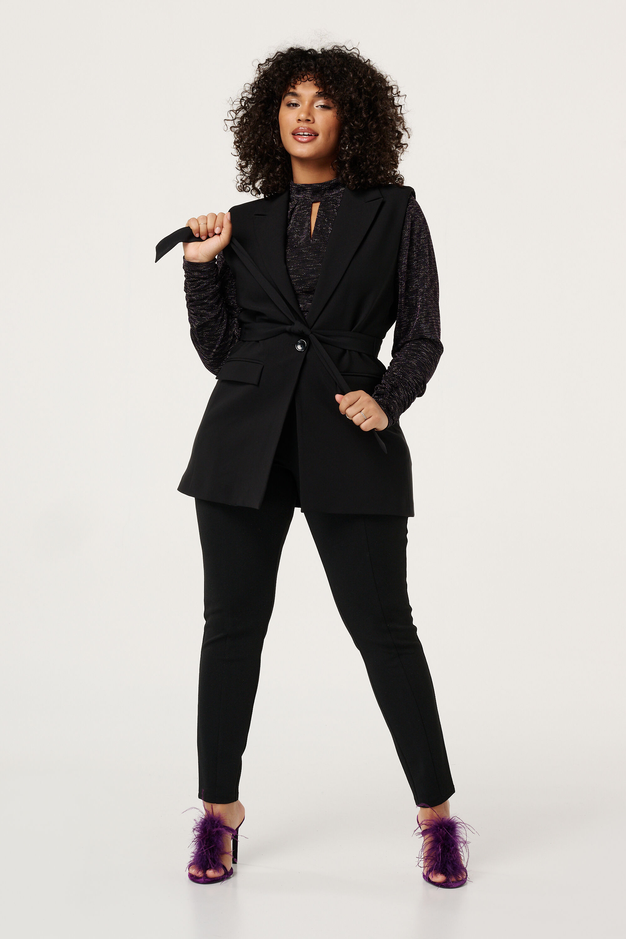 Gilet avec ceinture image number 5