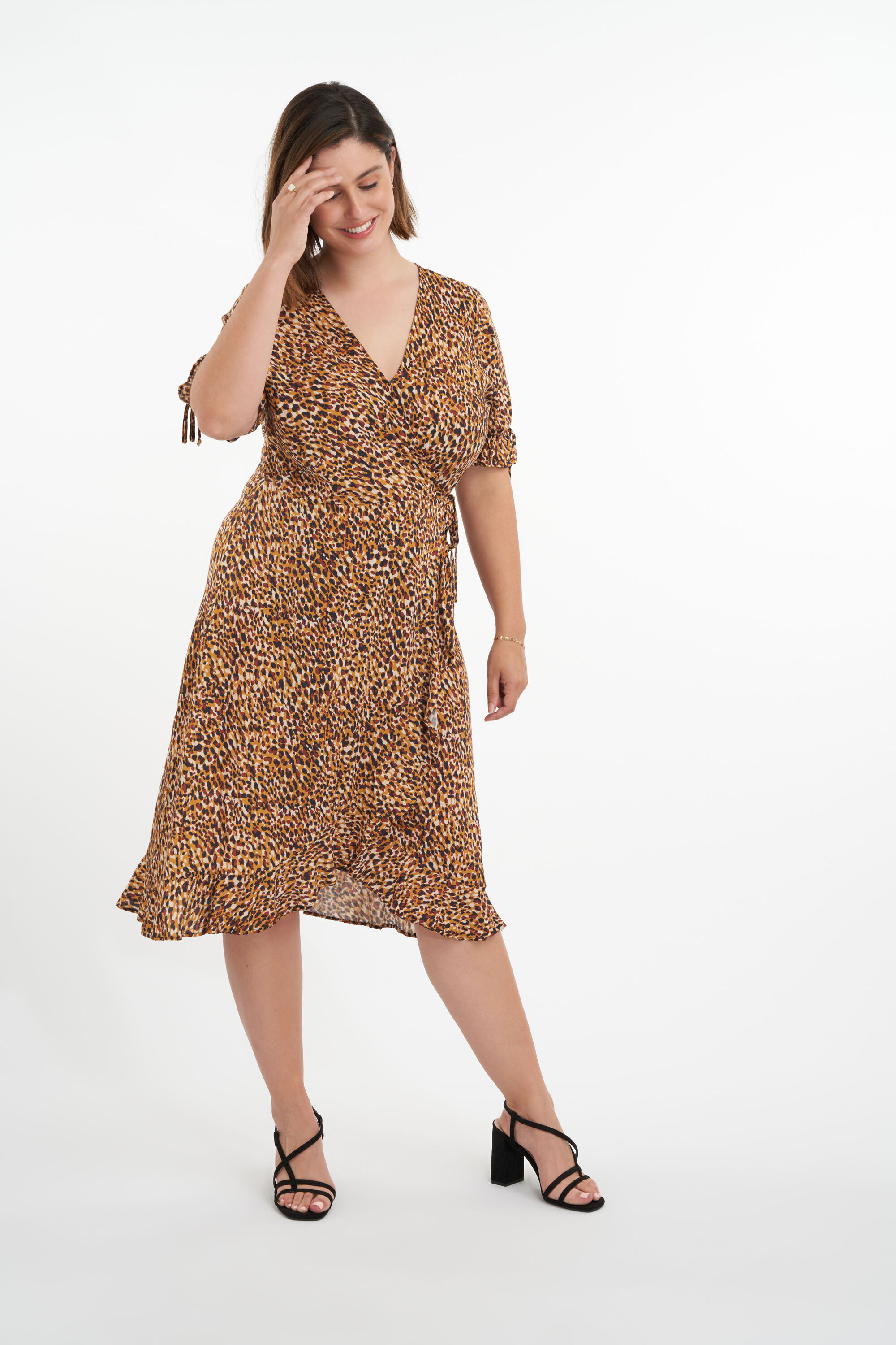 Robe portefeuille &agrave; imprim&eacute;  image number 6