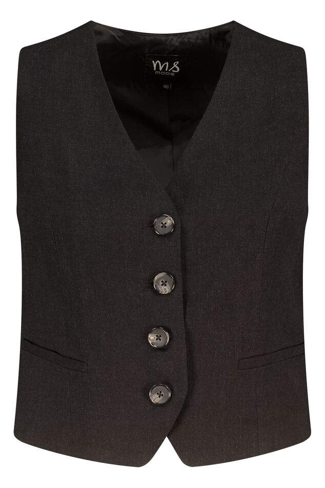 Gilet de costume en lin image number 1