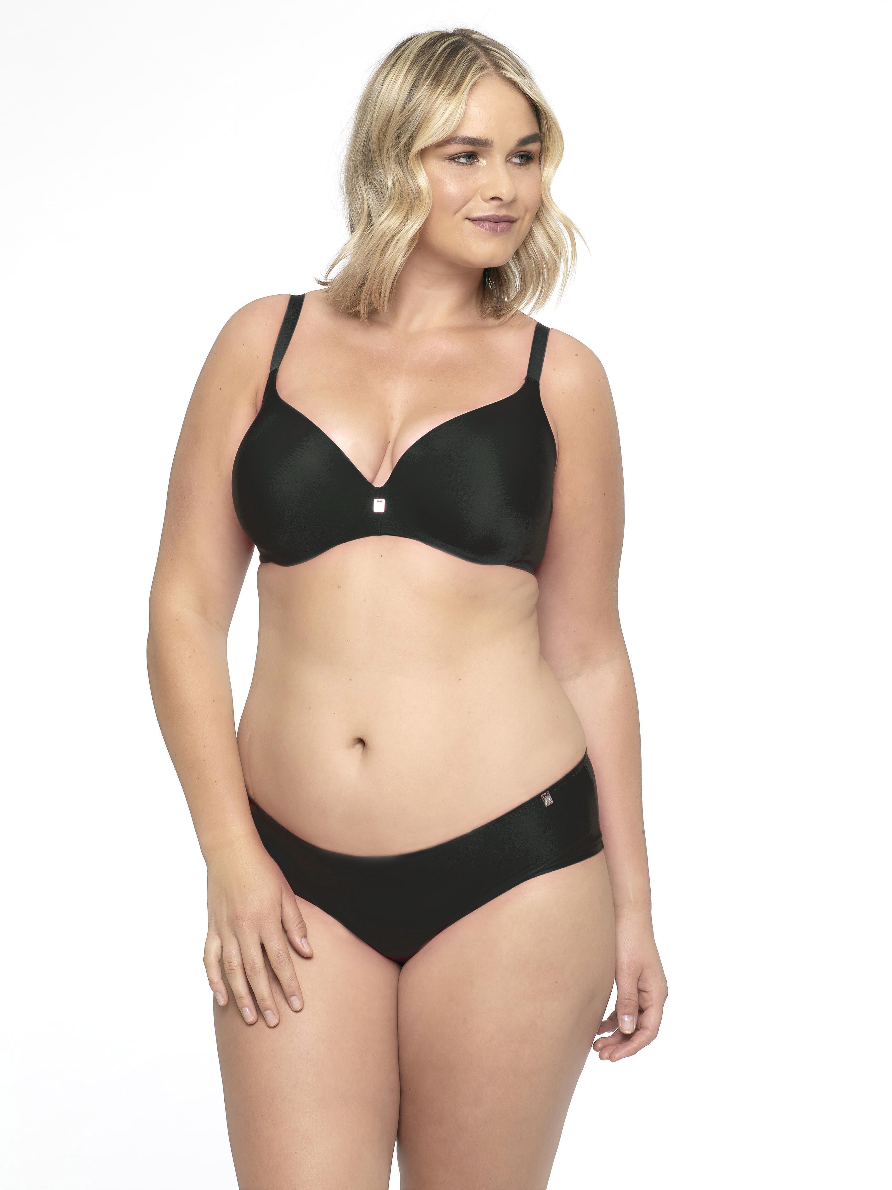 Soutien-gorge rembourr&eacute; l&eacute;ger effet push-up avec armature &ndash; Comfort image number 2