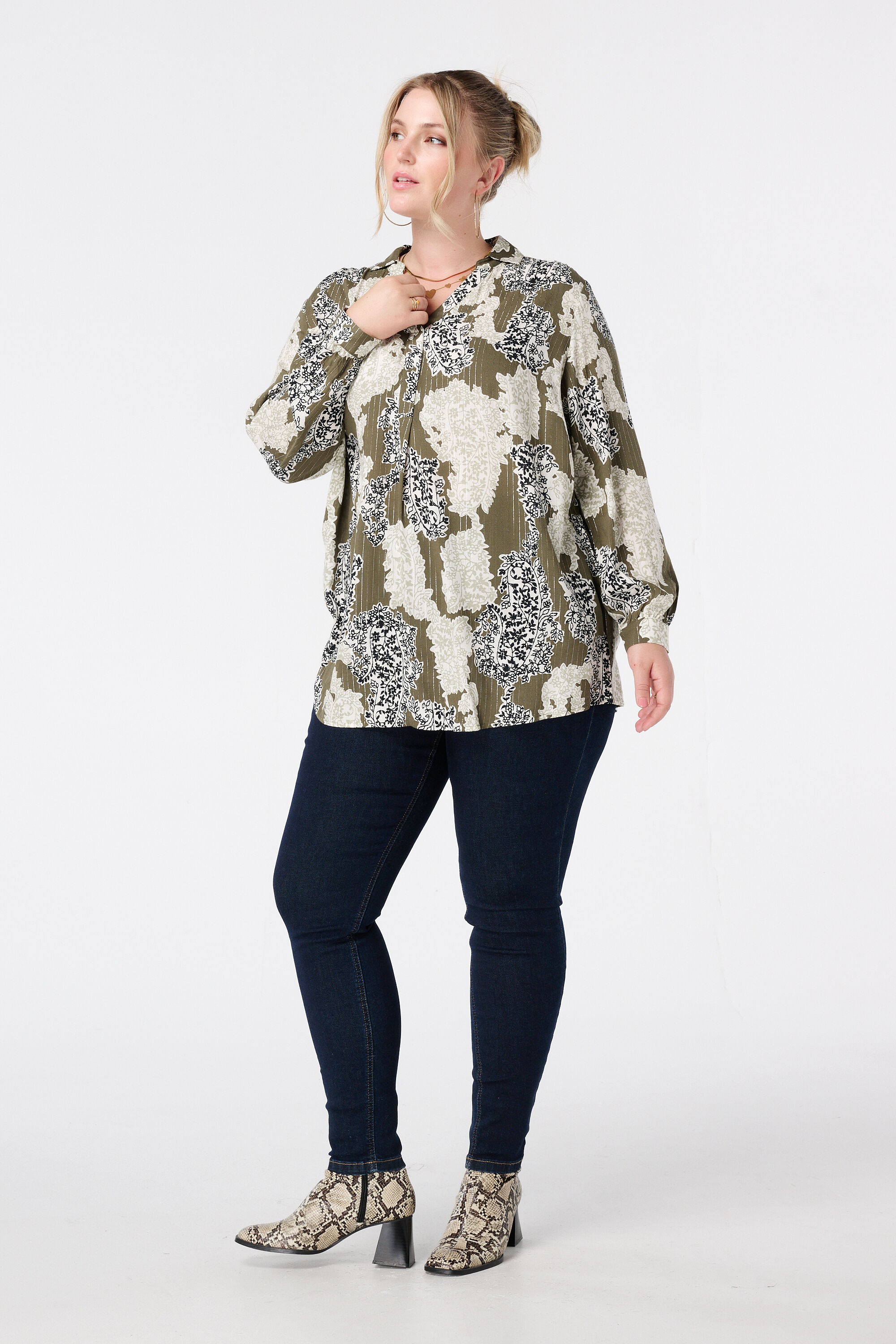 Blouse imprim&eacute;e image number 5