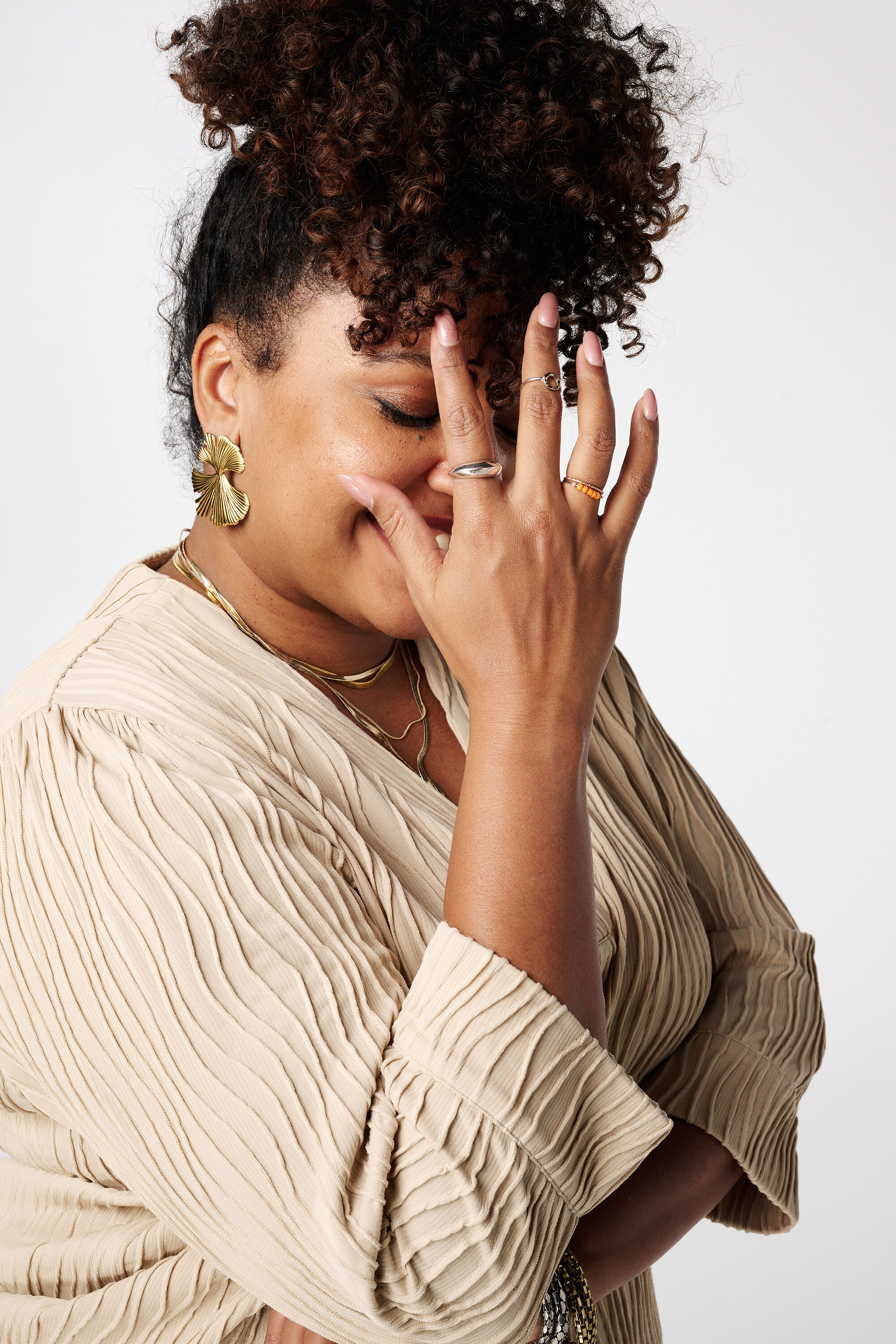 Haut avec structure ondul&eacute;e image number 4