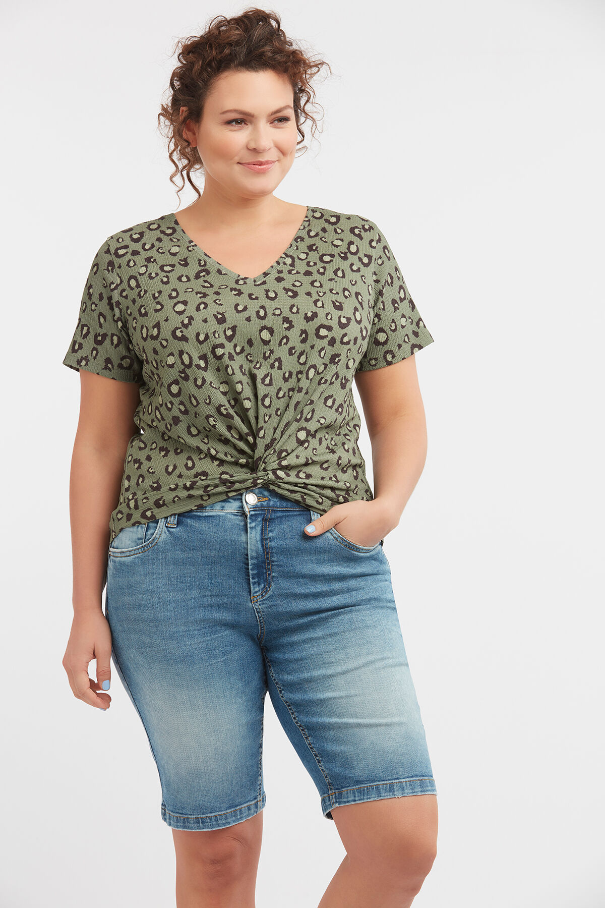 Bermuda en denim image number 3