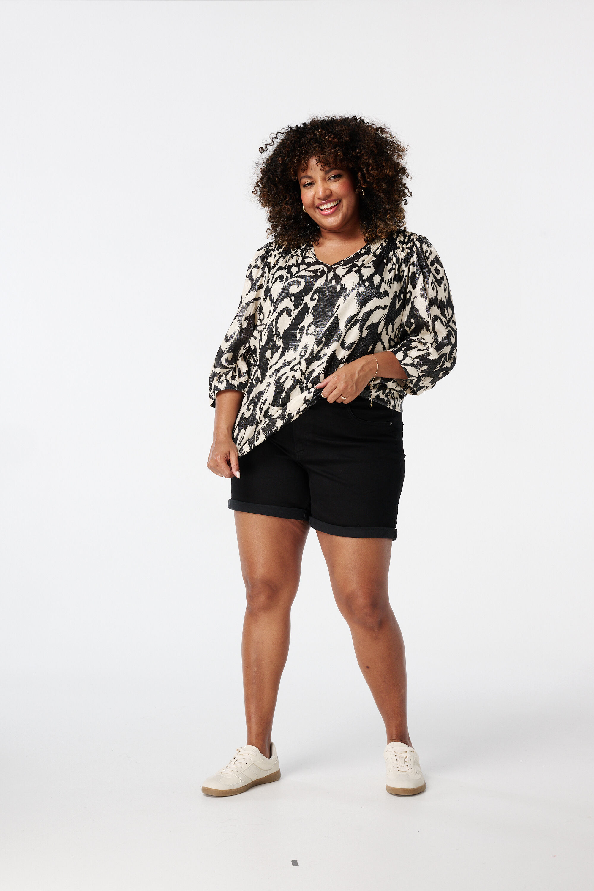 Chemisier &agrave; imprim&eacute; image number 5