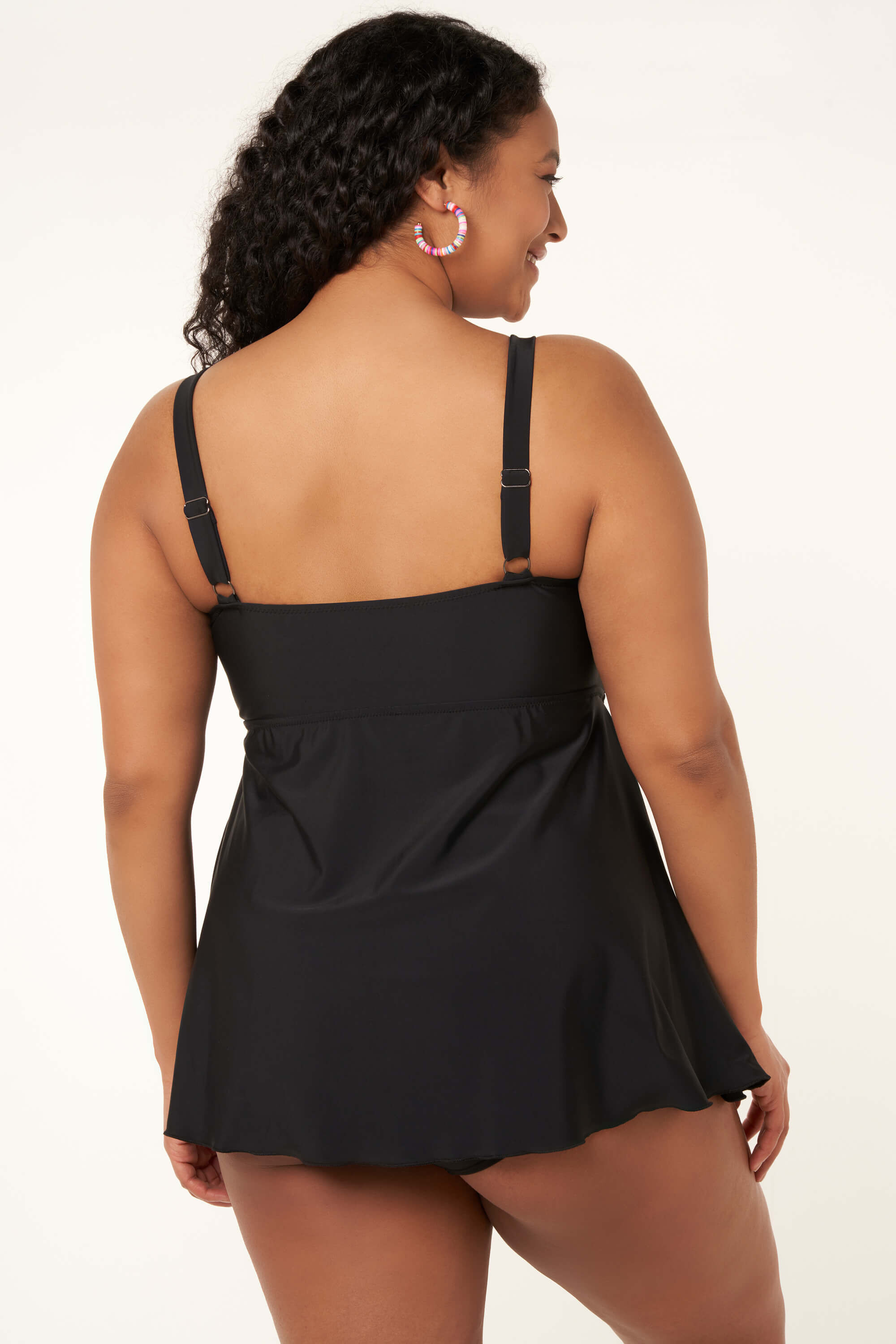 Haut de tankini noir image number 4