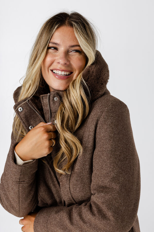 Veste doublée avec fermeture éclair image number 4