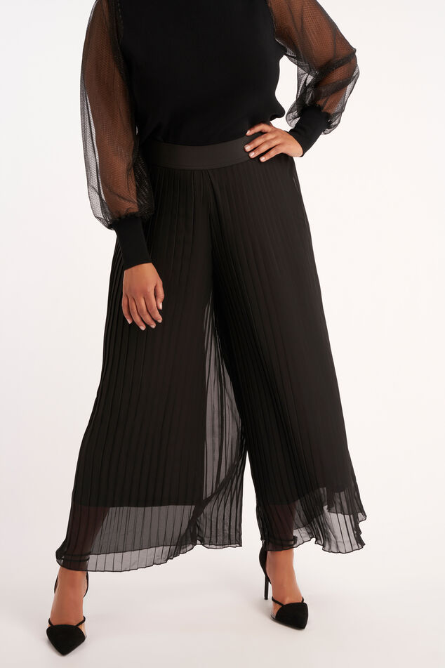 Pantalon large plissé image number 4