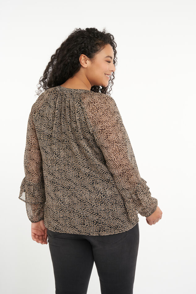 Chemisier à imprimé image number 4