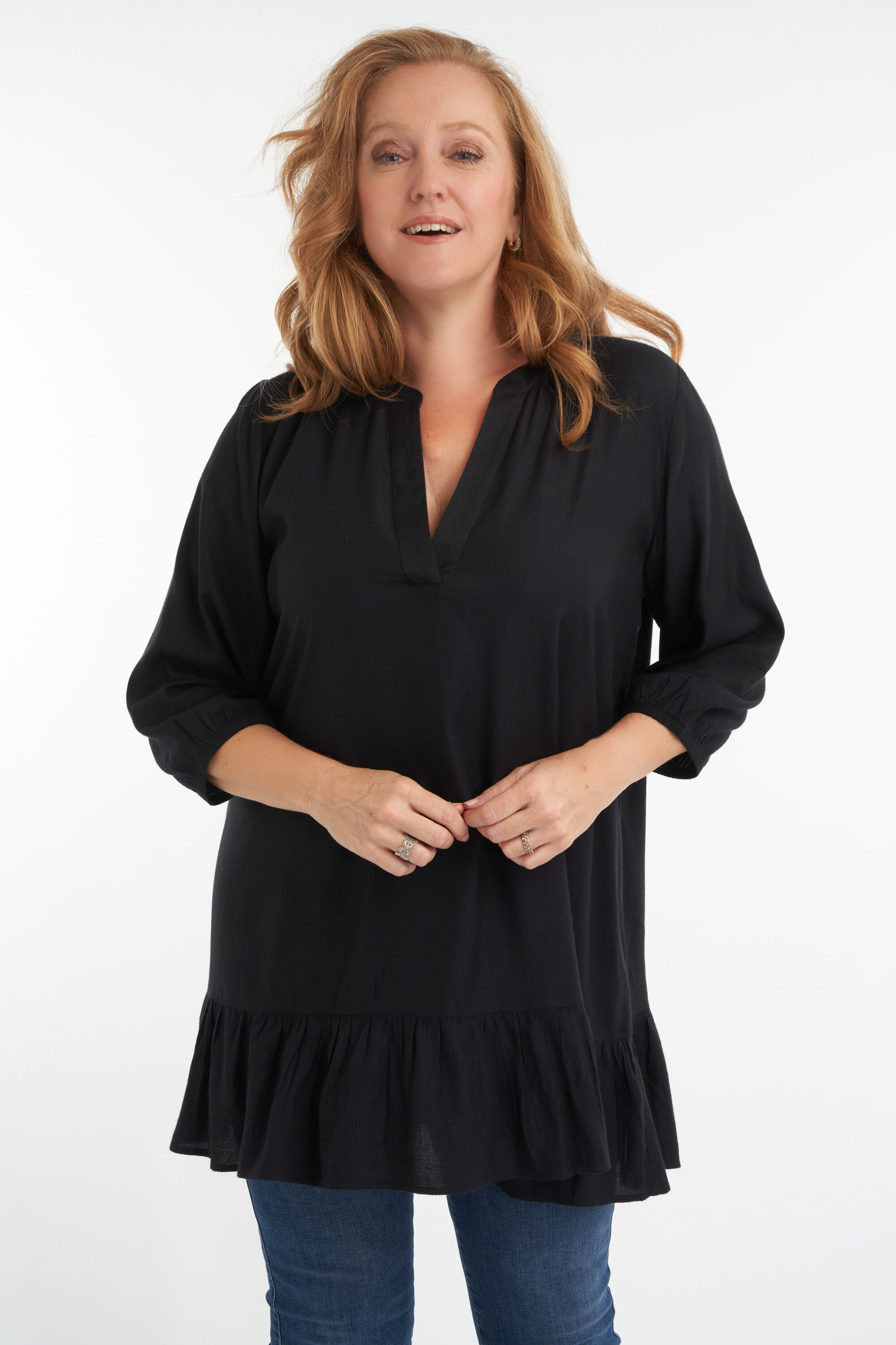 Chemisier &agrave; volants