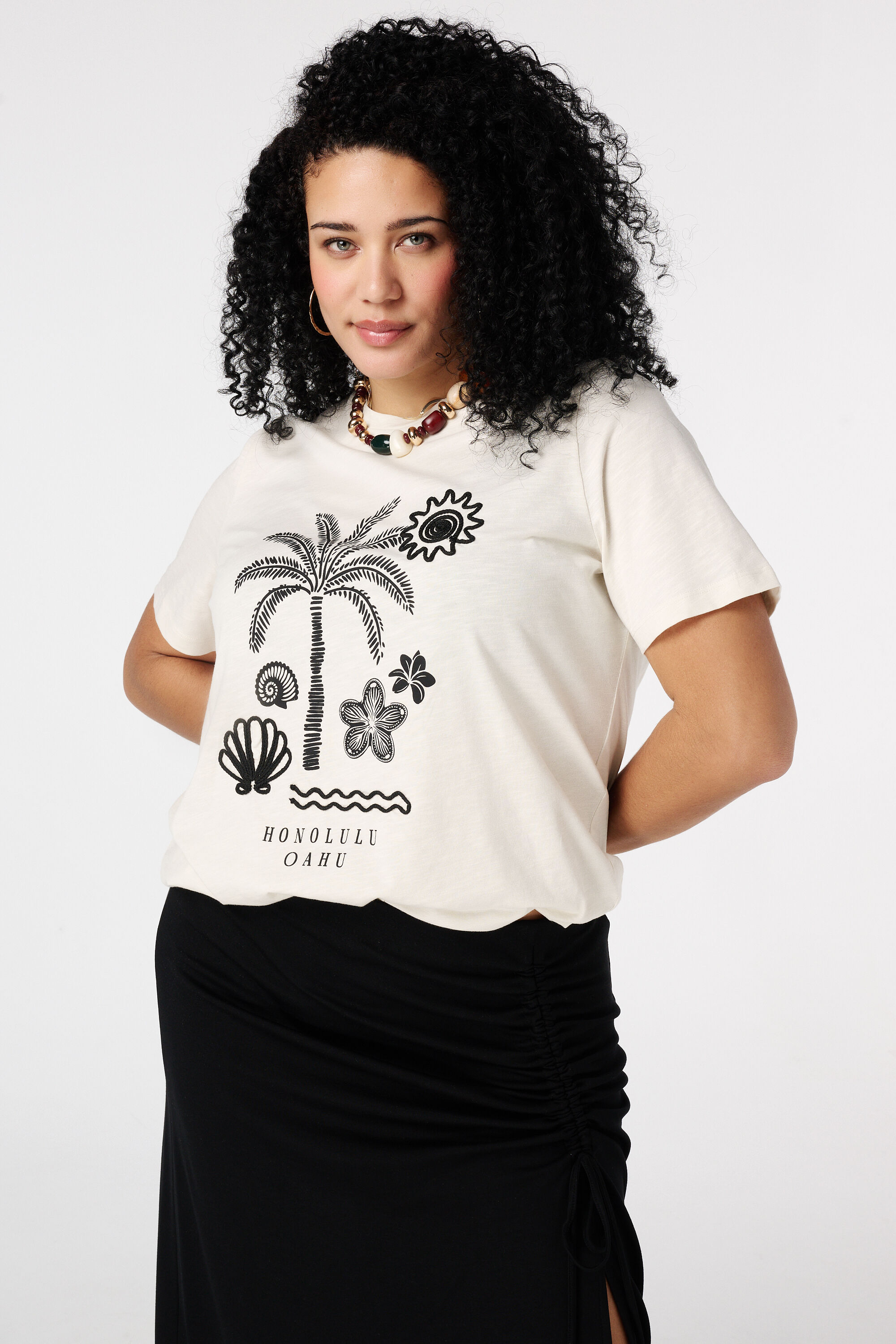 T-shirt avec texte image number 0