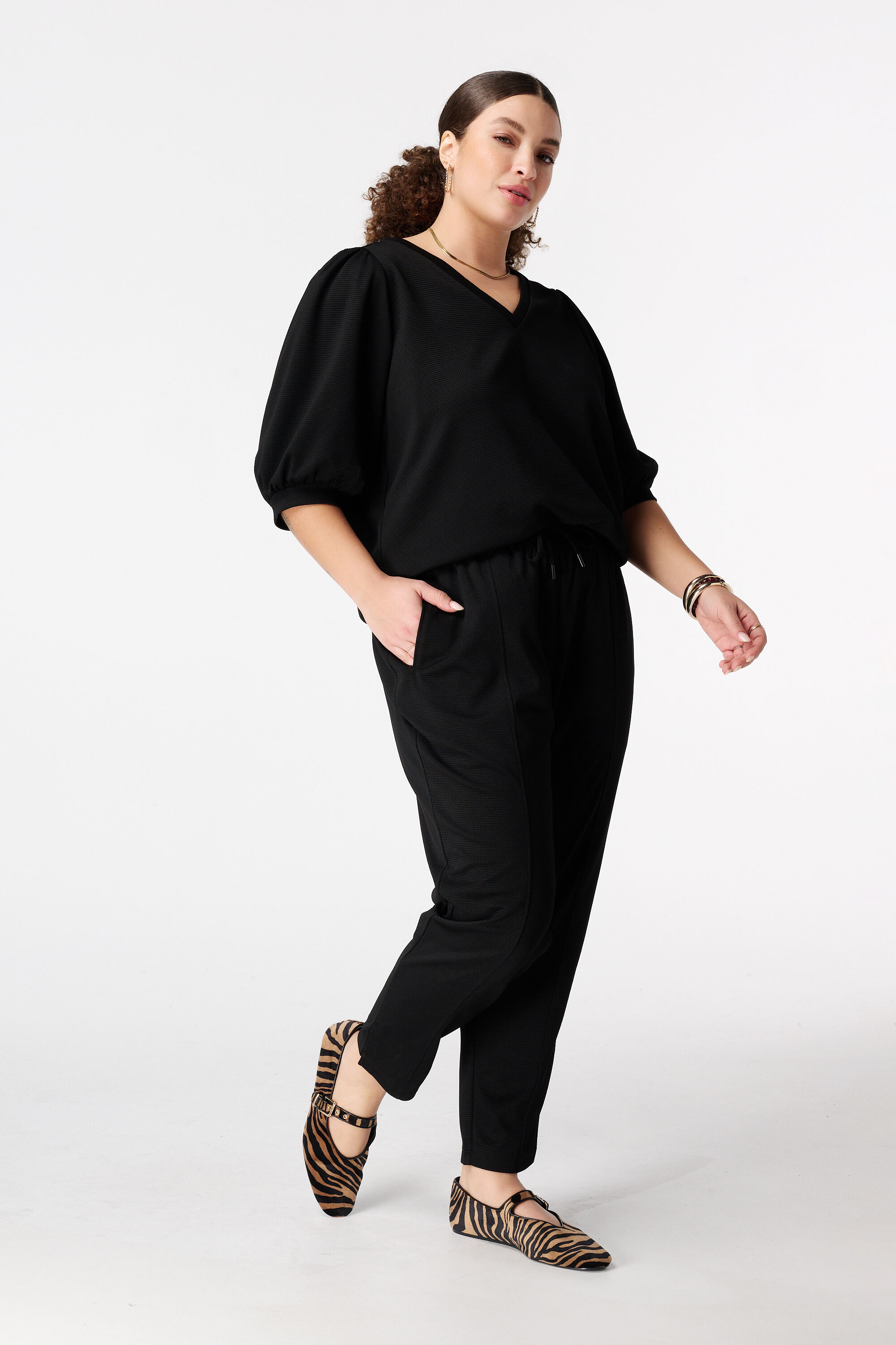 Top &agrave; manches bouffantes image number 5