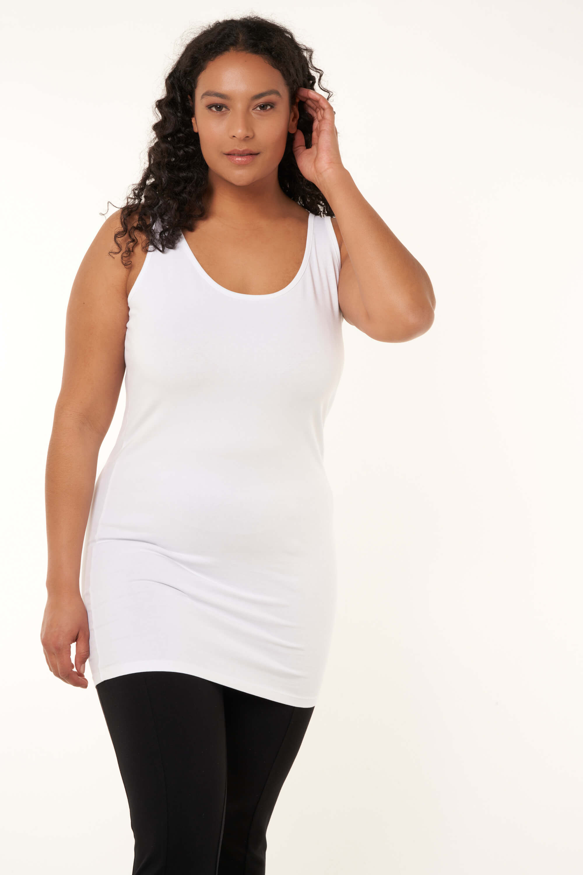 D&eacute;bardeur long en coton