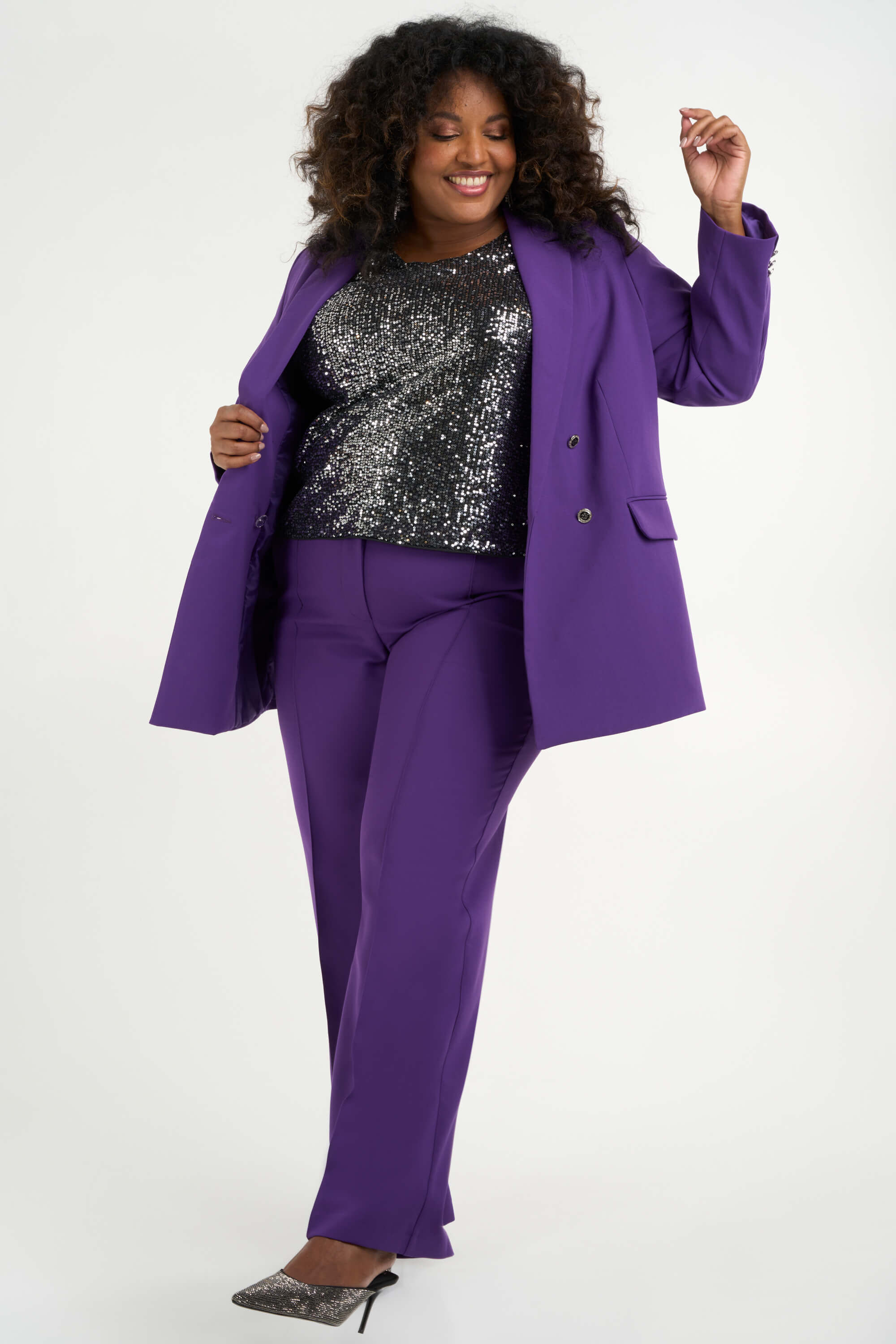 Blazer &agrave; double boutonnage image number 4