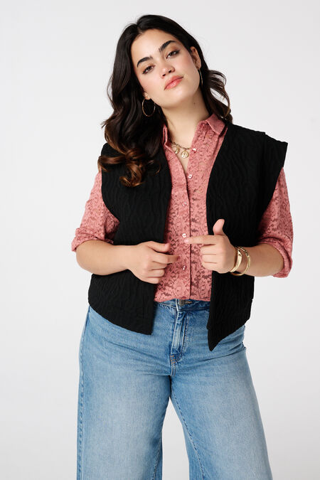 Gilet texturé Gilet texturé