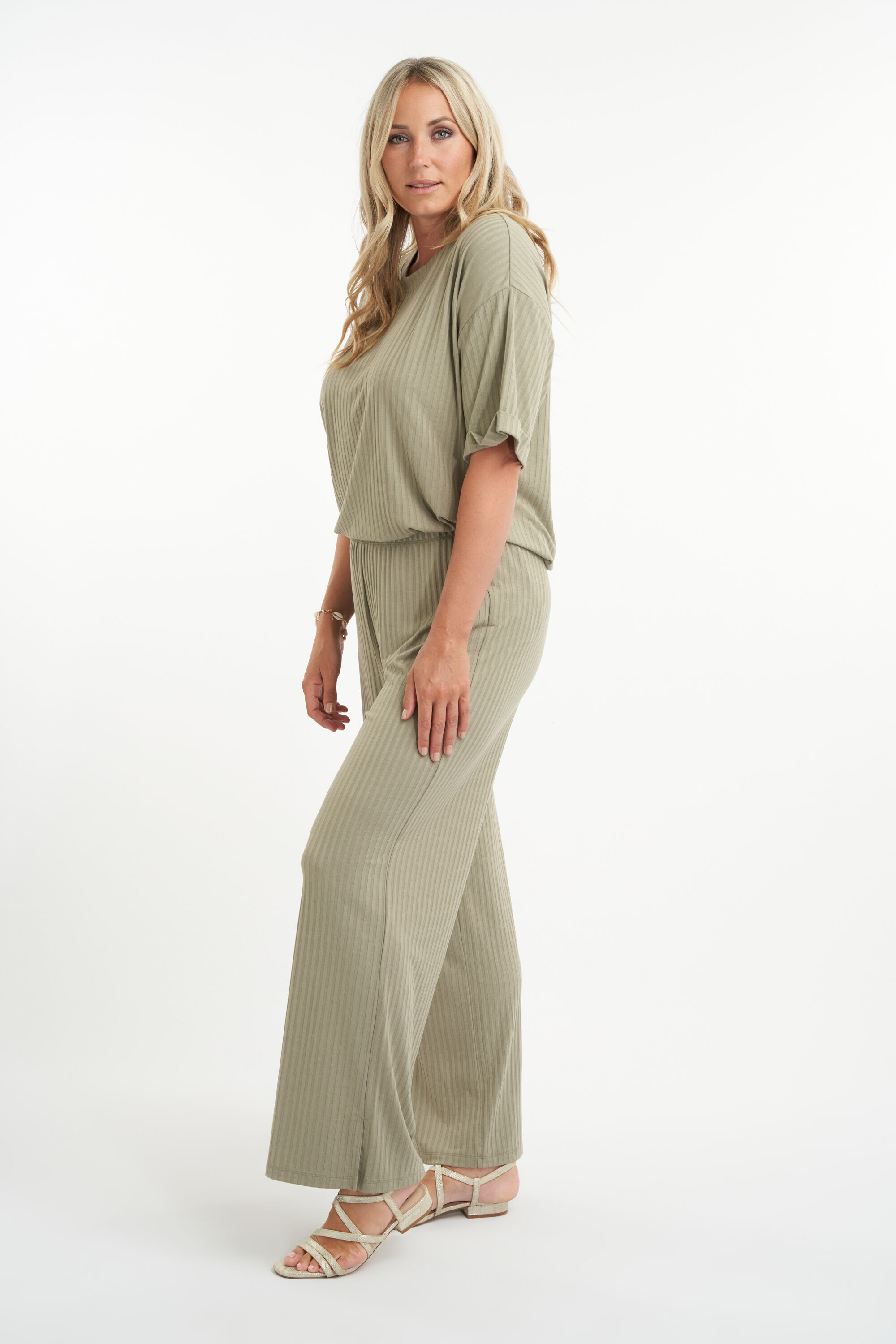 Pantalon &agrave; c&ocirc;tes image number 7