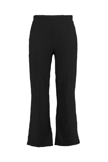 Pantalon large en broderie anglaise