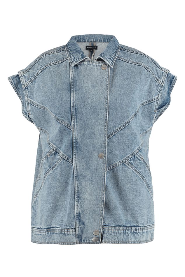 Gilet en denim  image number 2