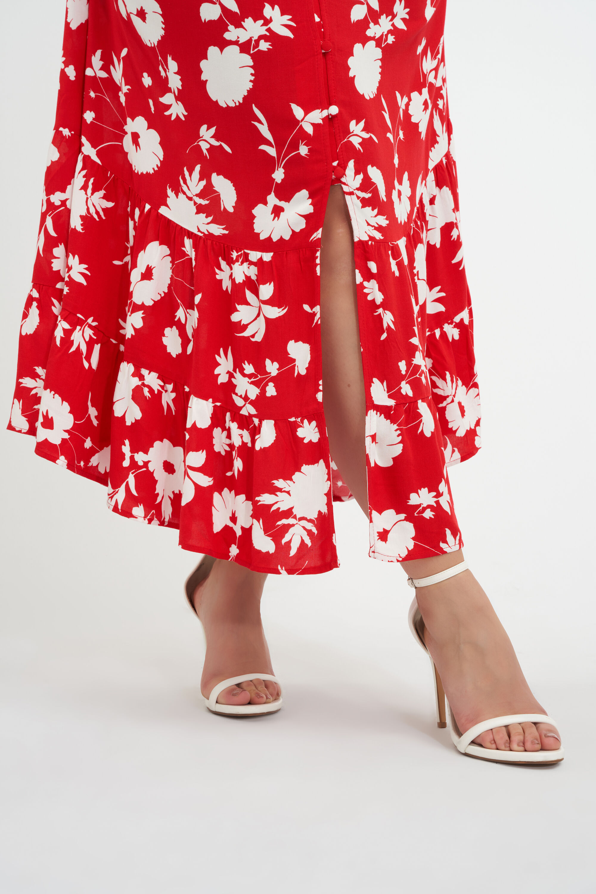 Robe longue &agrave; imprim&eacute;  image number 6