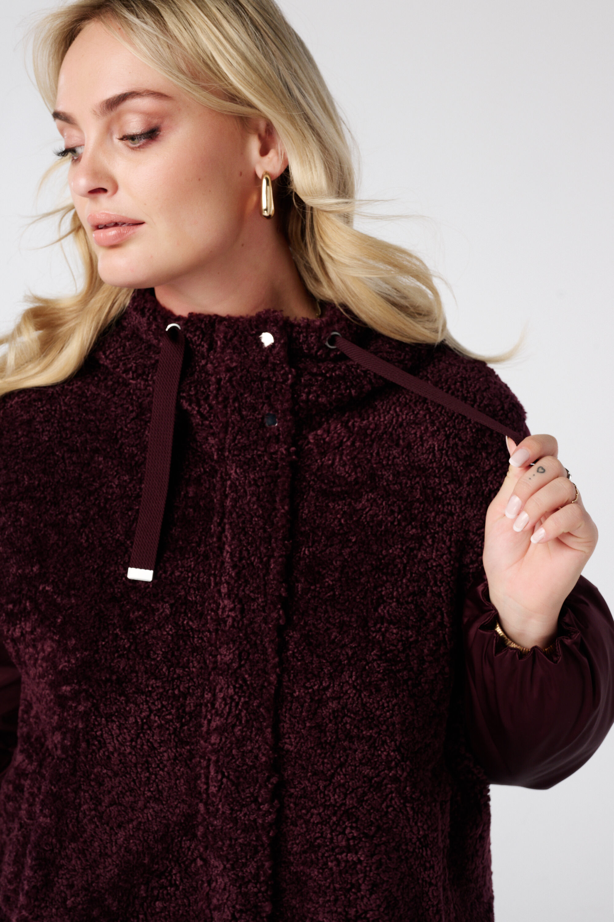 Veste bomber en teddy image number 4