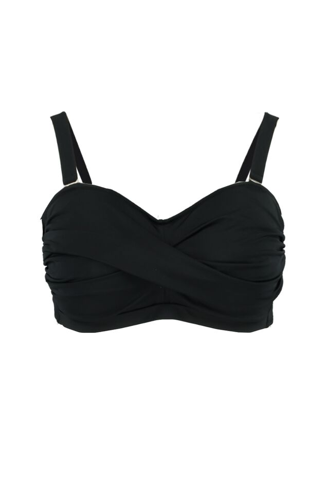 MS Mode haut de bikini couleur unie image number 1