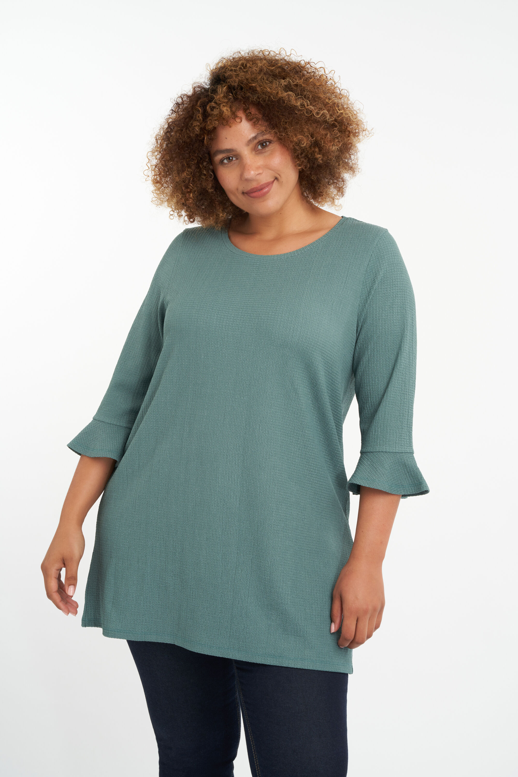 Tunique &agrave; volants