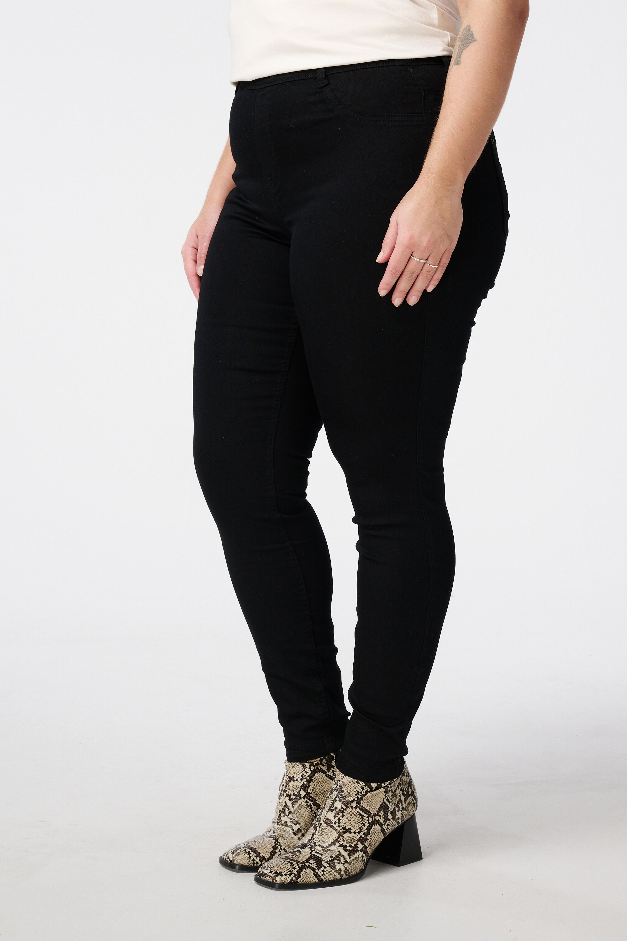Black treggings on sale