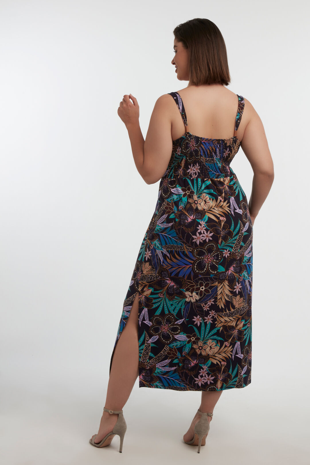 Robe avec imprim&eacute; floral  image number 4