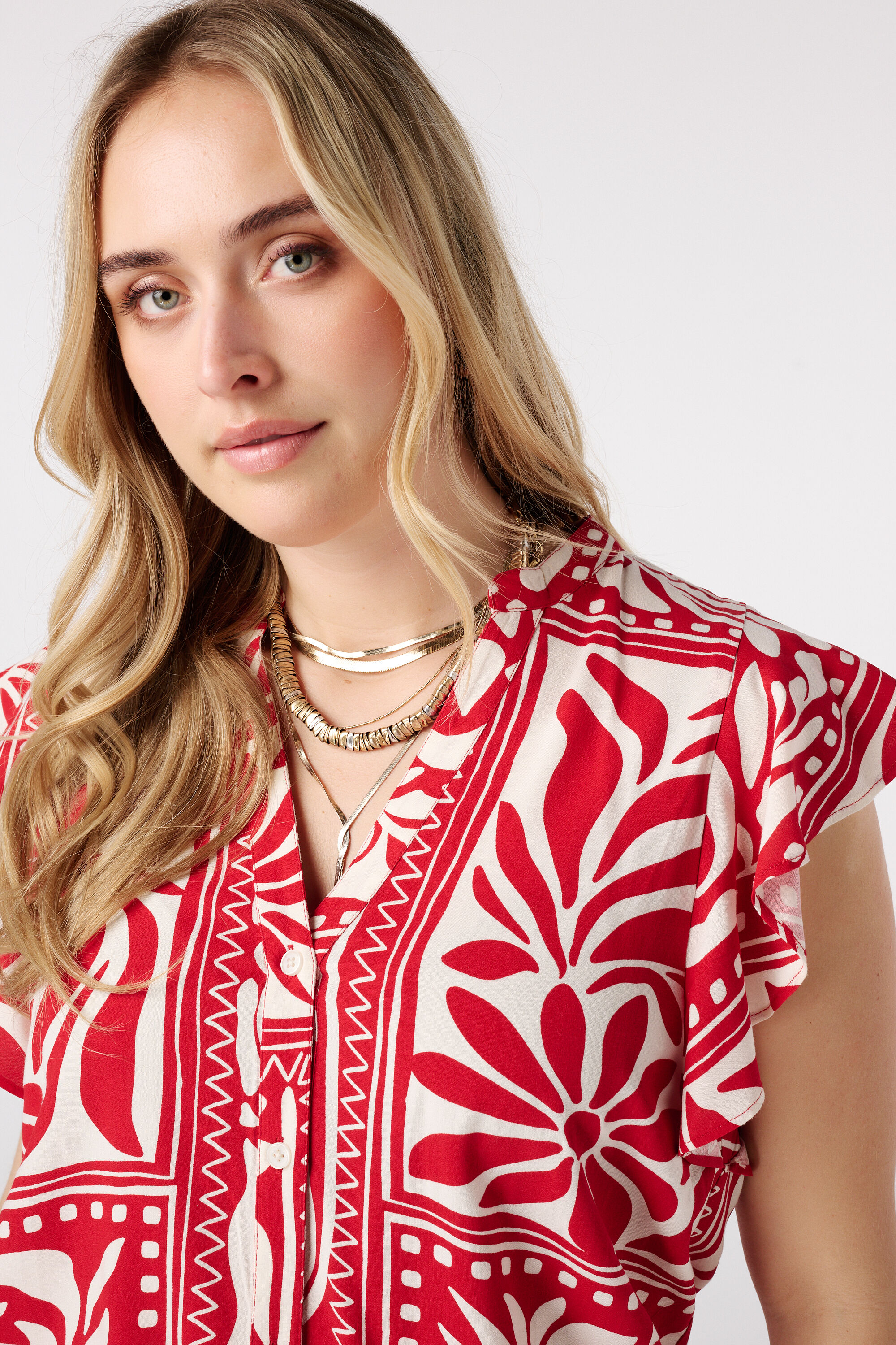 Blouse &agrave; volants image number 4