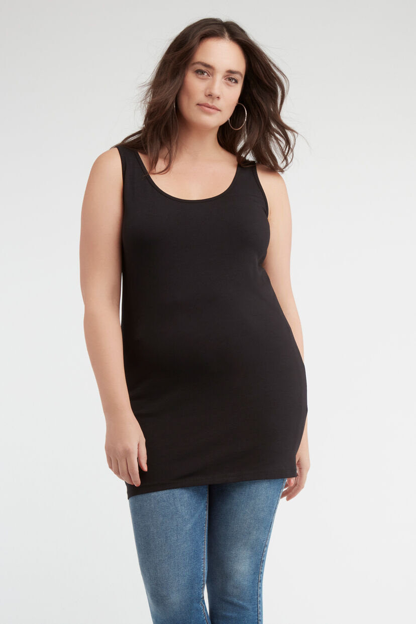 Lot de deux hauts en coton extra longs image number 5