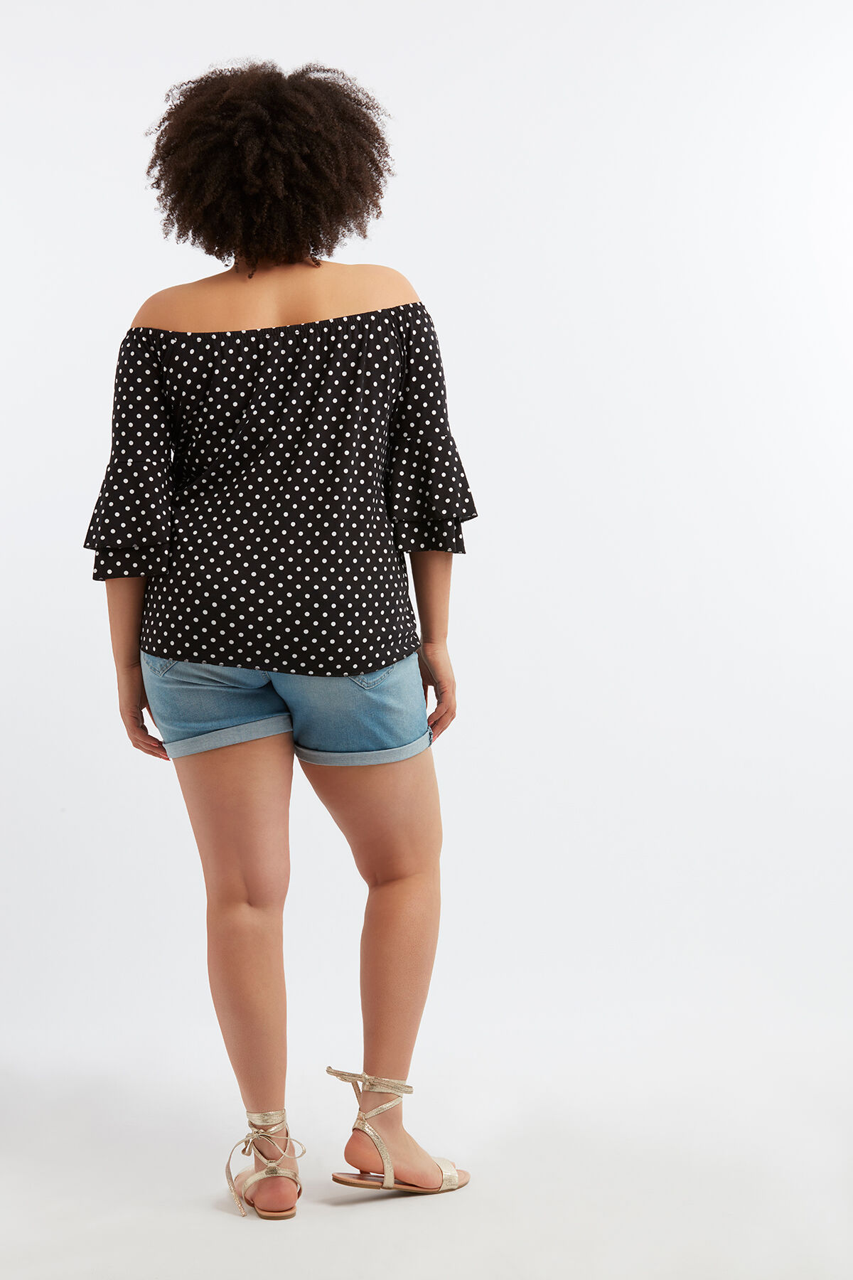 Haut &agrave; &eacute;paules d&eacute;nud&eacute;es image number 6