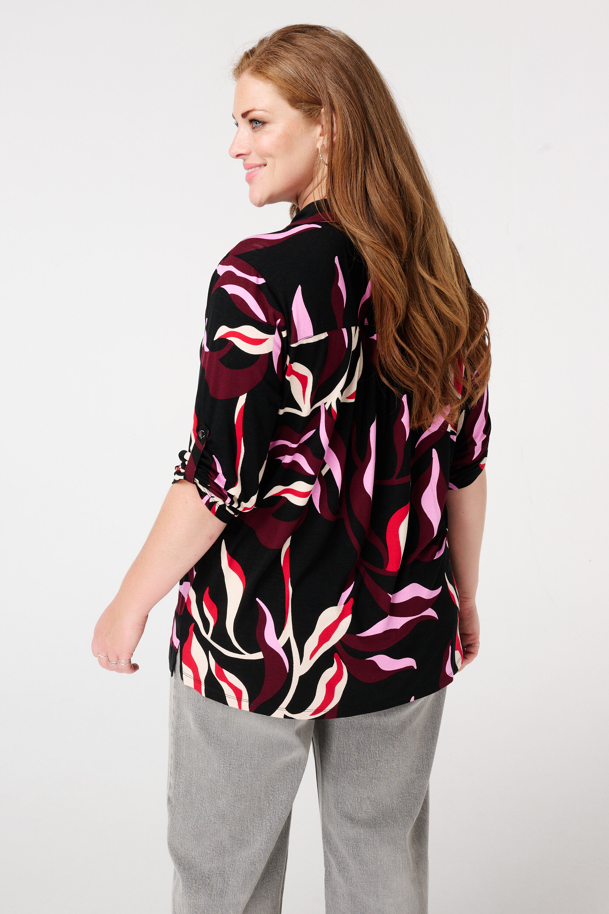 Top en jersey imprim&eacute; image number 3