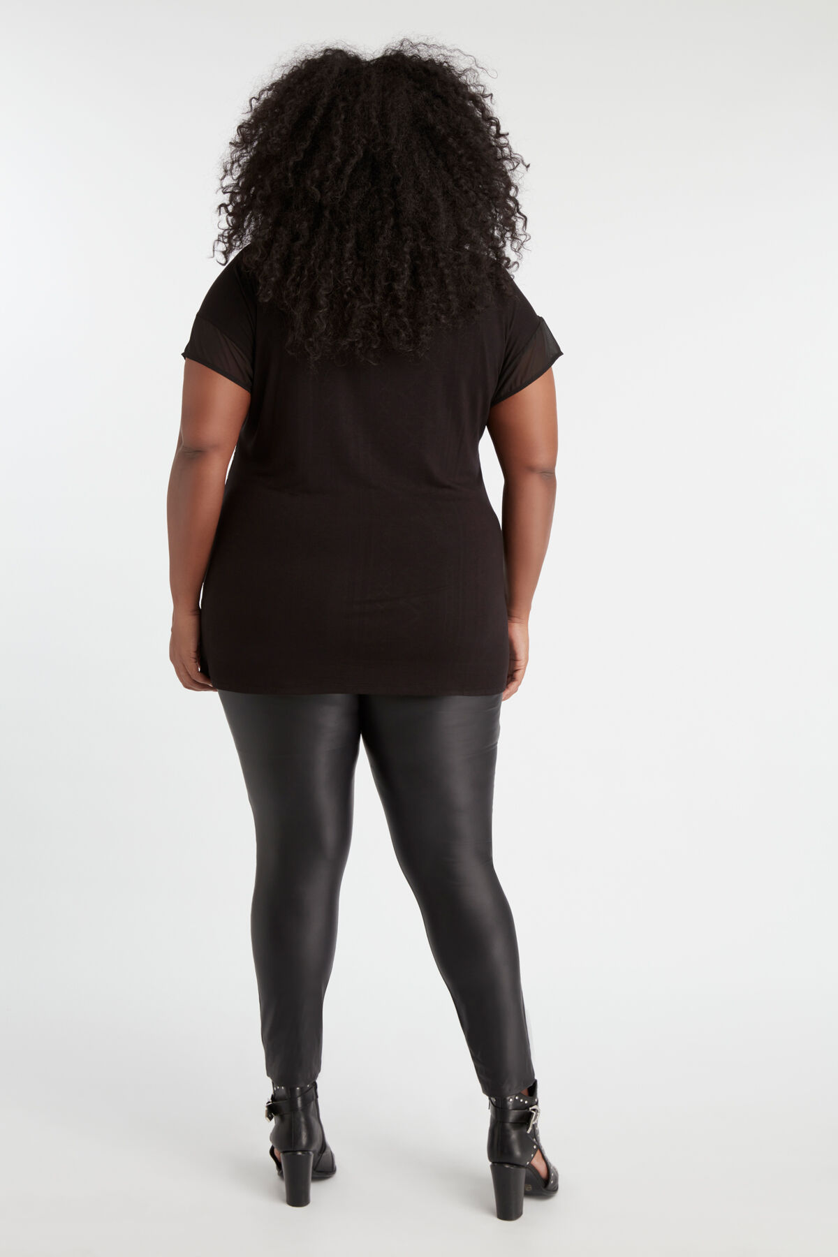 Legging en similicuir image number 4