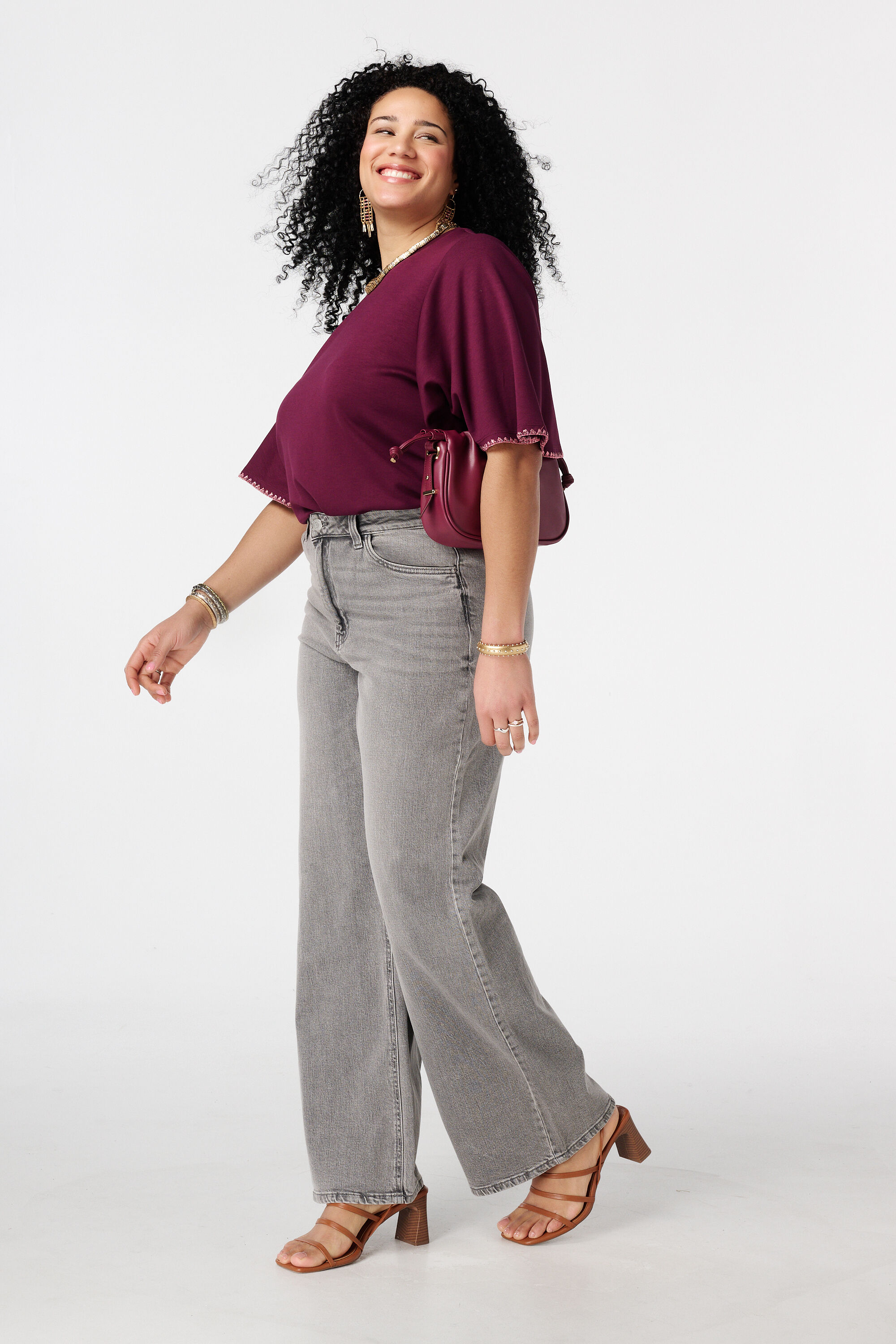 Jean wide leg IVY longueur 34