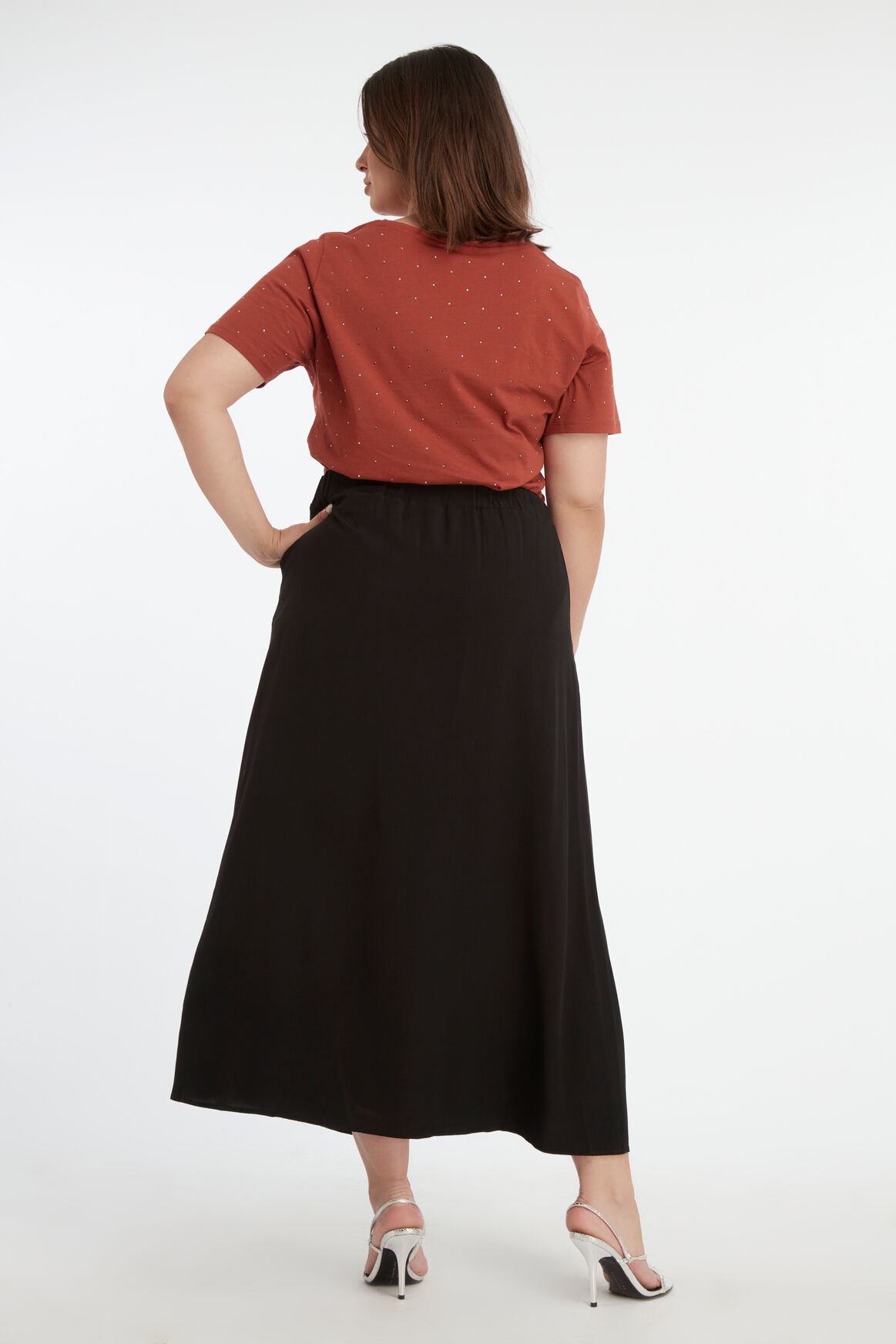 Jupe boutonn&eacute;e  image number 4