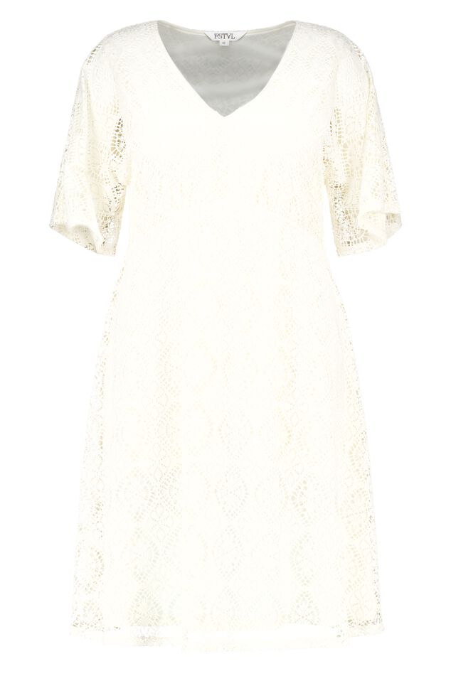 Robe en dentelle extensible image number 1