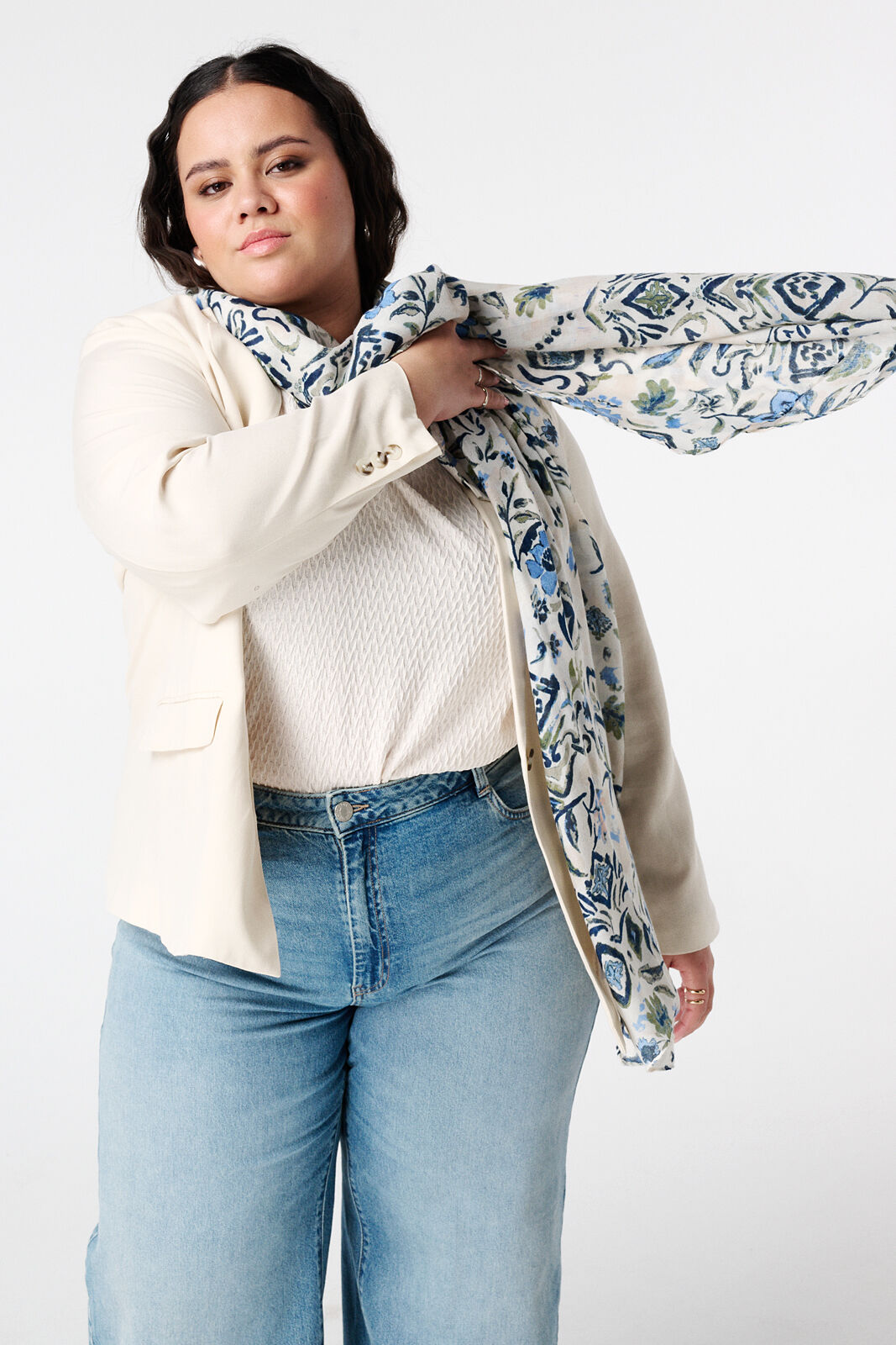 &Eacute;charpe &agrave; imprim&eacute;