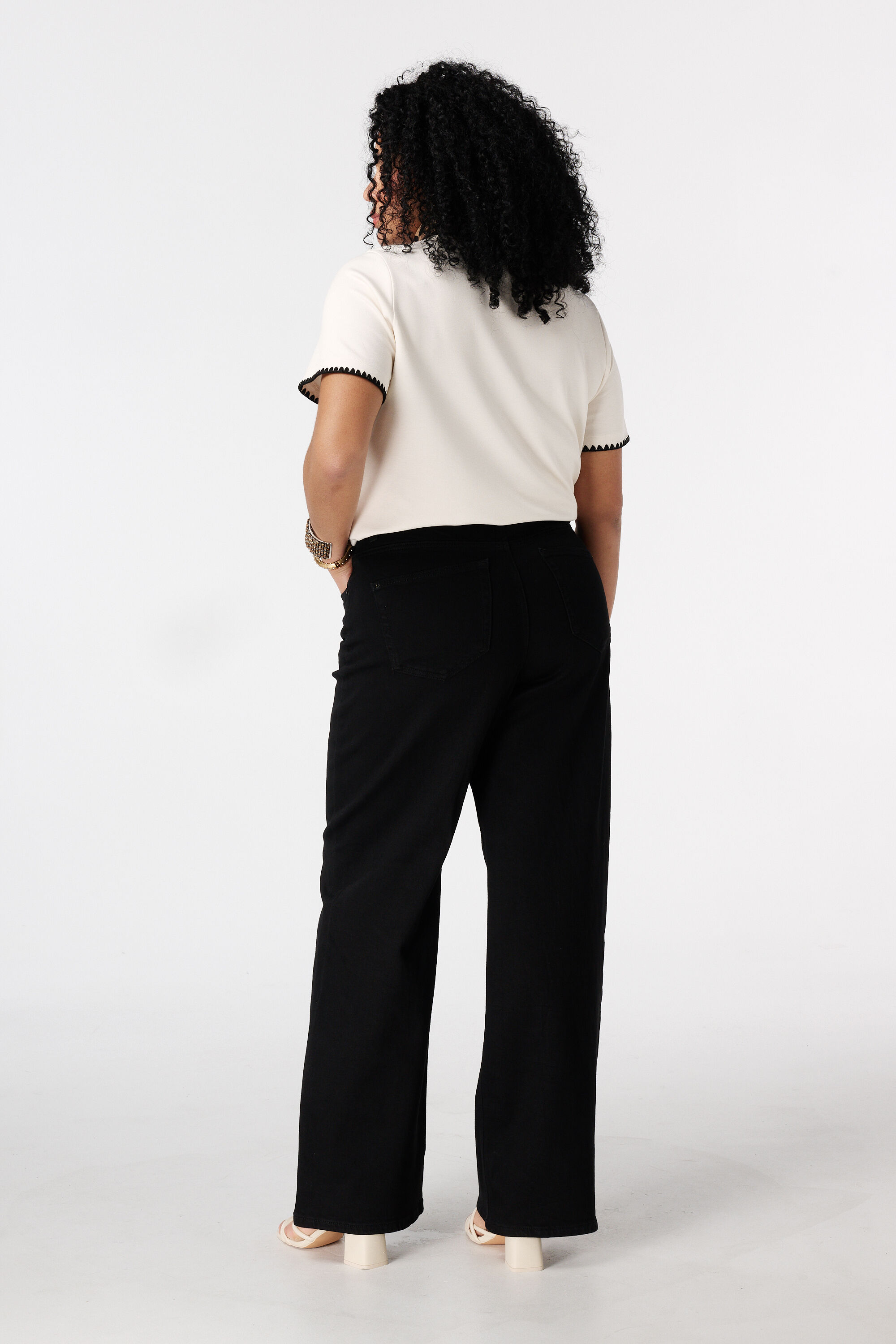 Jean wide leg IVY longueur 34 image number 3