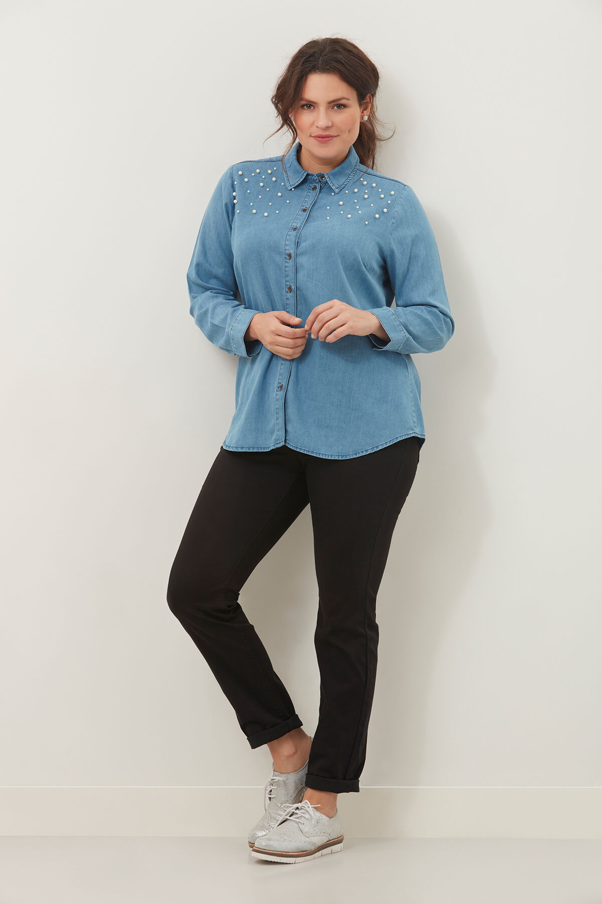 Chemisier avec perles image number 3