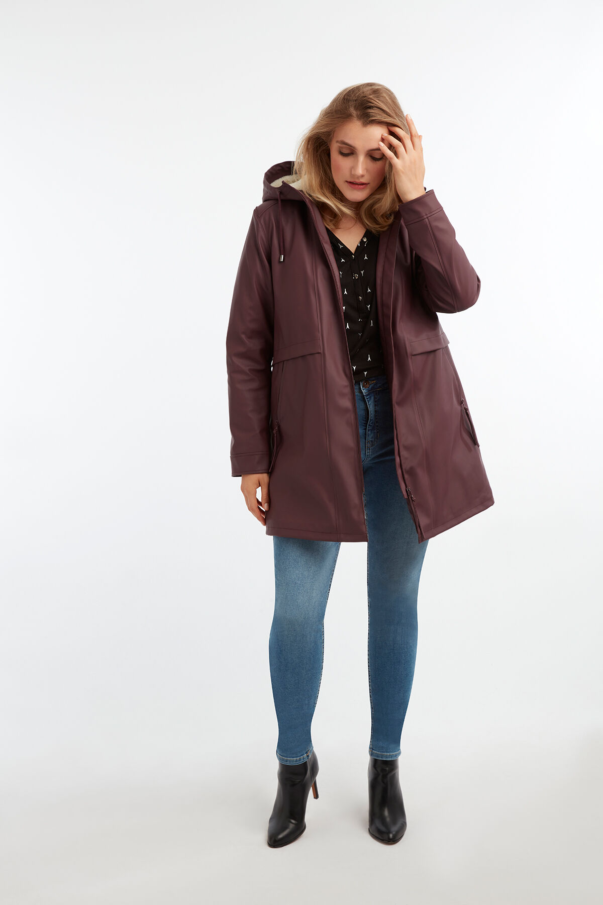 Imperm&eacute;able avec doublure polaire image number 4