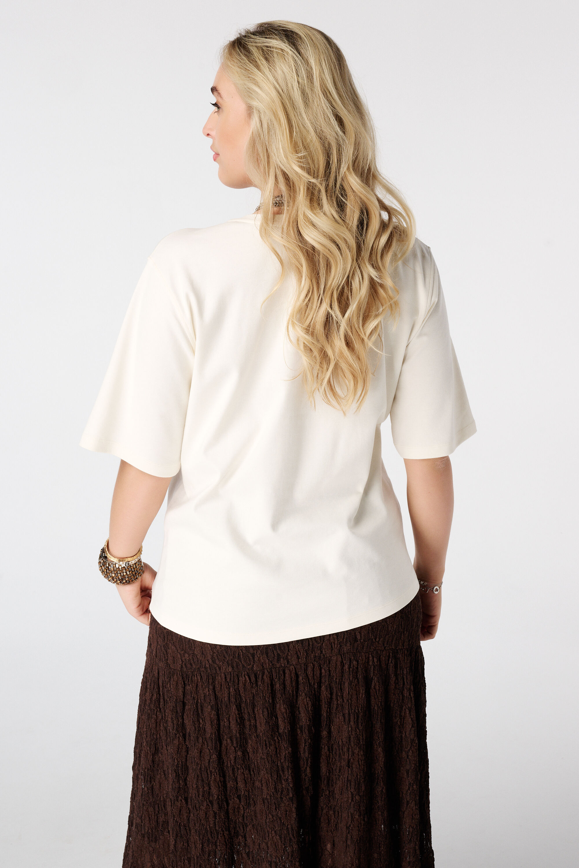T shirt oversize avec imprim&eacute; image number 3