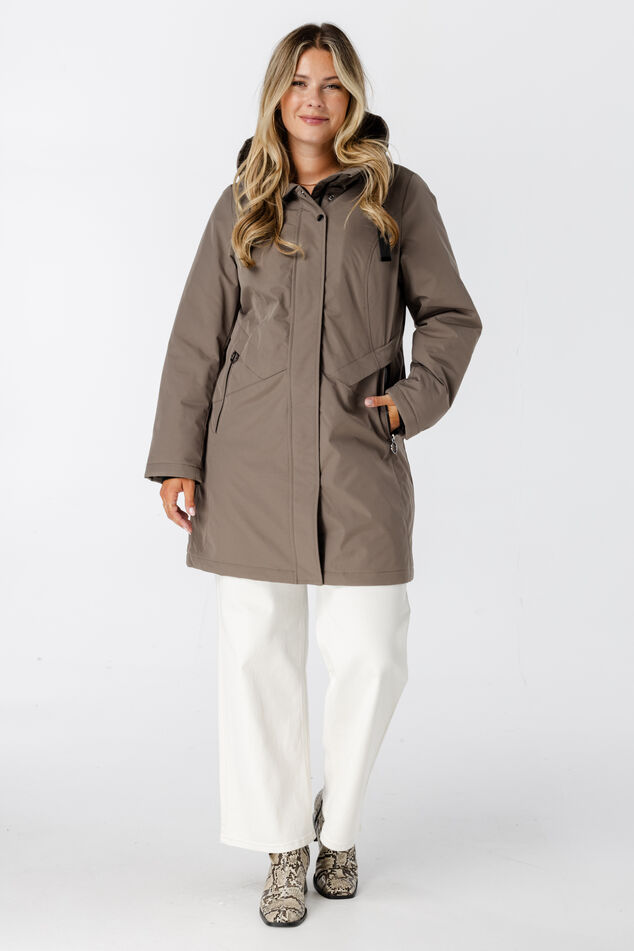 Veste imperméable avec capuche image number 5