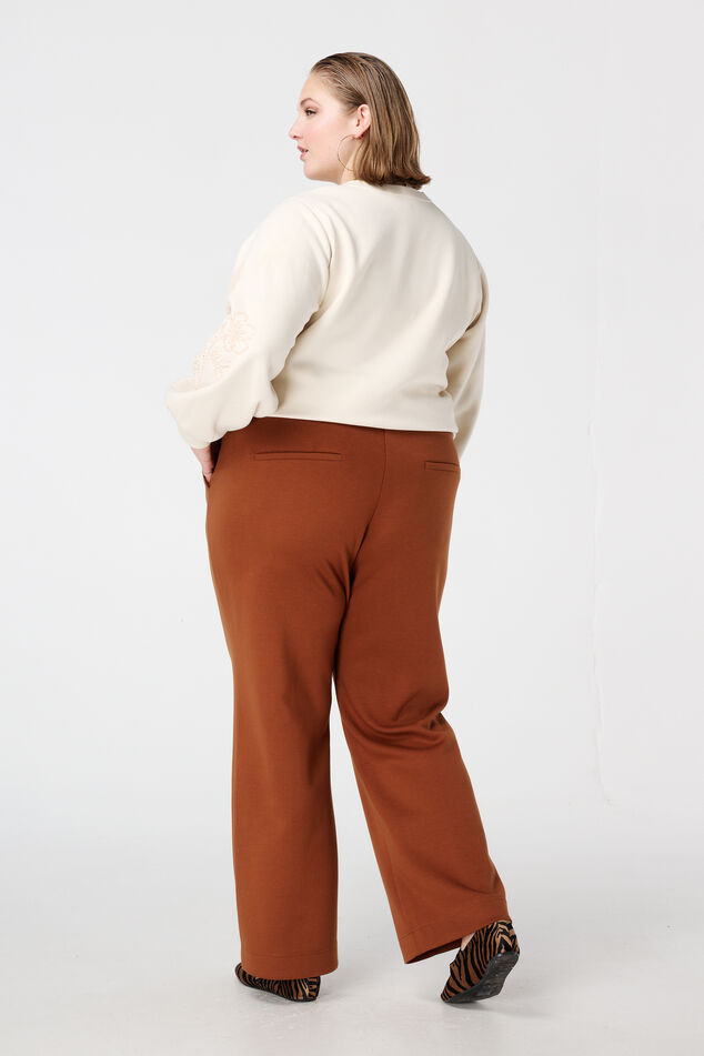 Pantalon avec coutures en panneaux image number 3