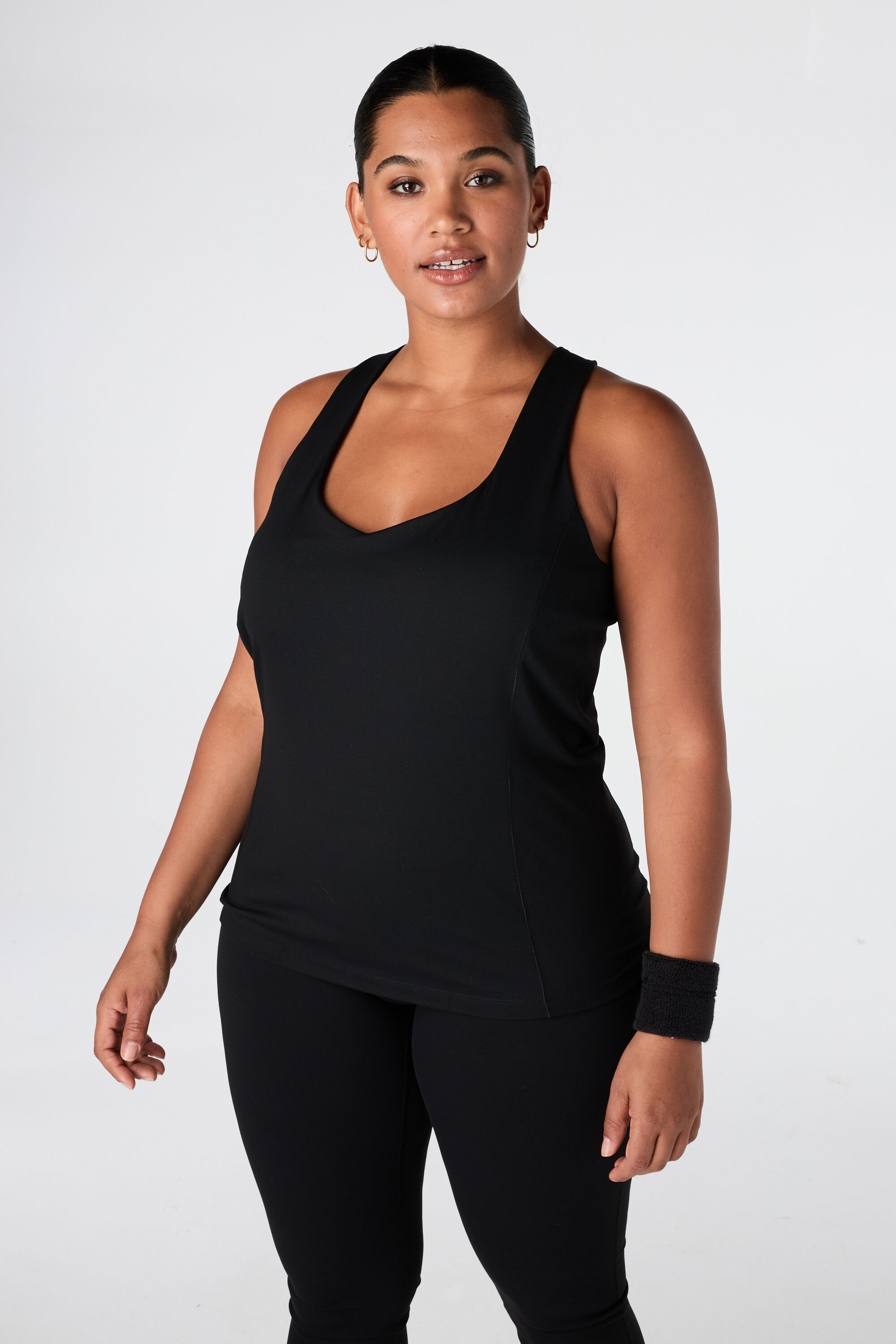 D&eacute;bardeur de sport avec soutien gorge int&eacute;gr&eacute; image number 0